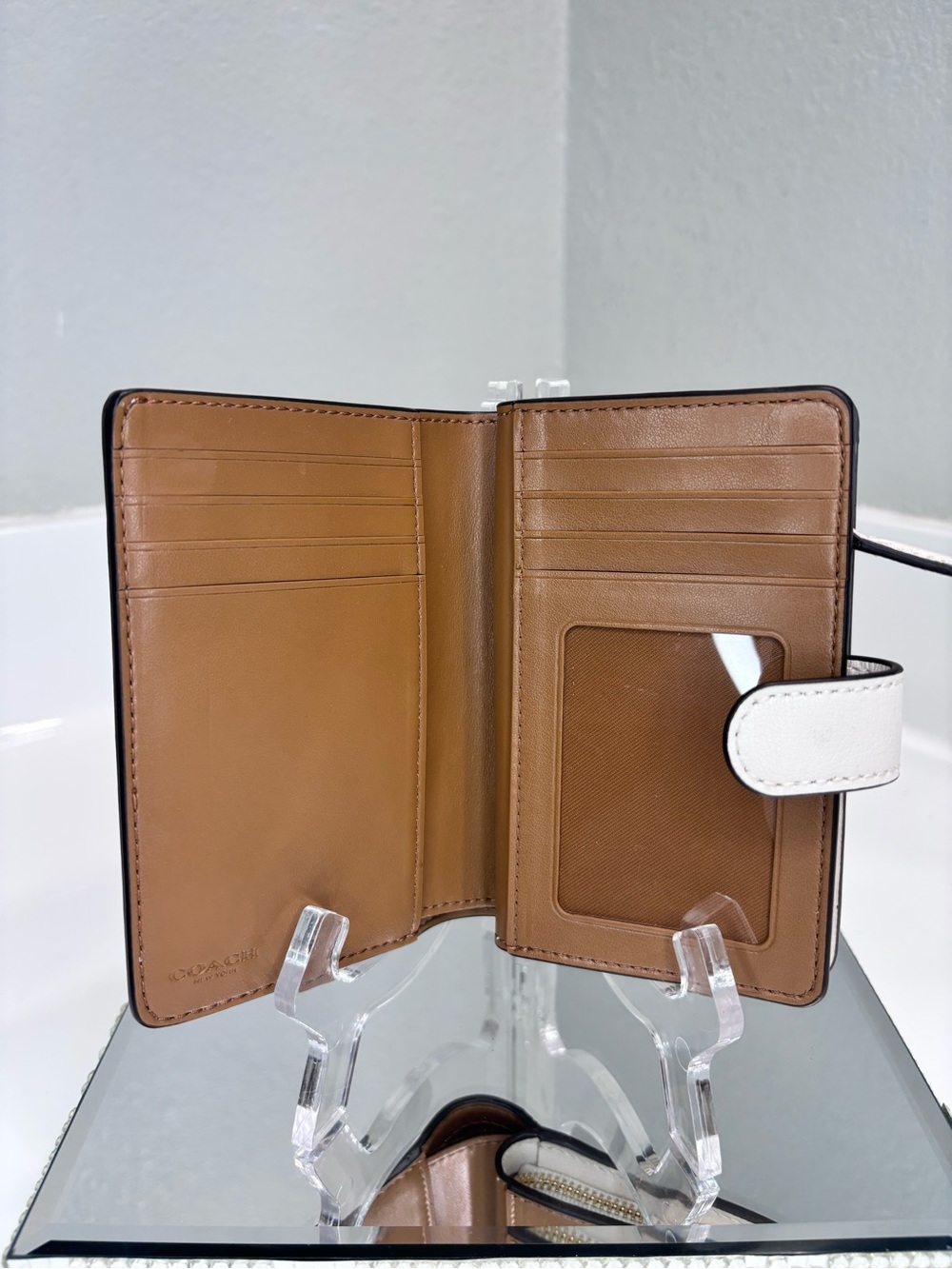 Coach Medium Corner Zip Wallet - Picture 7 of 9